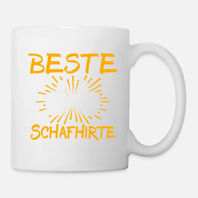 Schafhirte Geschenkidee - Tasse - Weiß