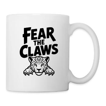 Craignez les Griffes - Mug blanc - blanc - Droite