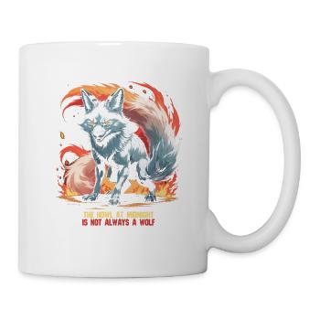 Créatures mythologiques kitsune - Mug blanc - blanc - Droite