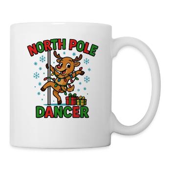Nordpoltänzerin – Unangemessenes Weihnachtsfest fü - Tasse - Weiß - Rechts