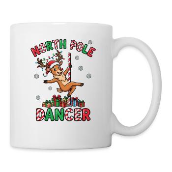 Nordpoltänzerin – Unangemessenes Weihnachtsfest fü - Tasse - Weiß - Rechts