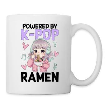 Powered By K-Pop Ramen - Mug - white - Right