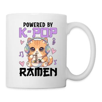 Powered By K-Pop Ramen - Mug - white - Right