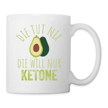 Avocado Keto Saying Tea - Mug - white - Right