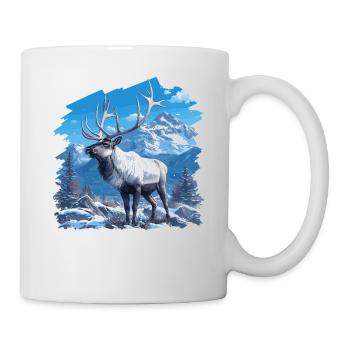 Renne Renne - Mug blanc - blanc - Droite