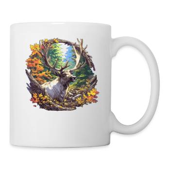 Renne Renne - Mug blanc - blanc - Droite