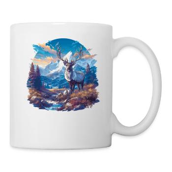 Renne Renne - Mug blanc - blanc - Droite