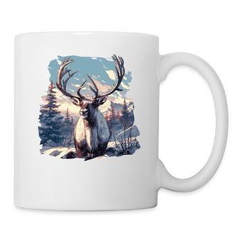 Renne Renne - Mug blanc - blanc - Droite