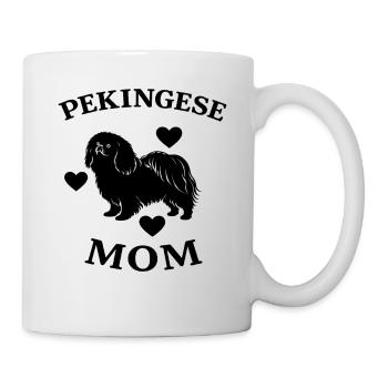 Funny Pekingese Mom - Mug - white - Right