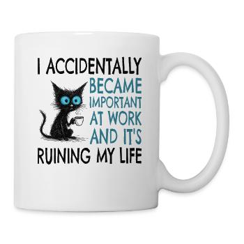 Colleague, Employee, Work, Stress, Work Stress - Mug - white - Right