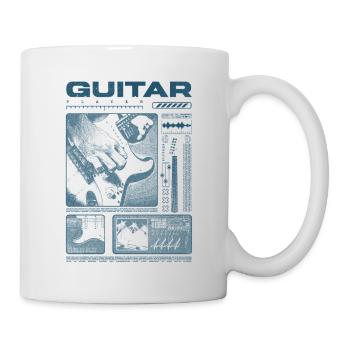 Guitariste Guitariste Rock Musicien streetwear - Mug blanc - blanc - Droite