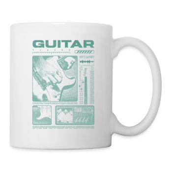 Guitariste Guitariste Rock Musicien streetwear - Mug blanc - blanc - Droite