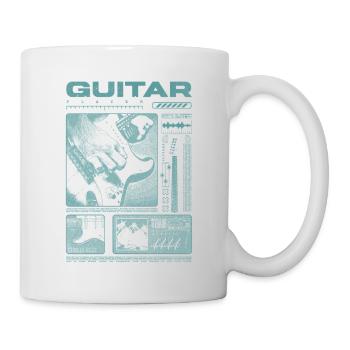 Guitariste Guitariste Rock Musicien streetwear - Mug blanc - blanc - Droite