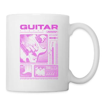 Guitariste Guitariste Rock Musicien streetwear - Mug blanc - blanc - Droite