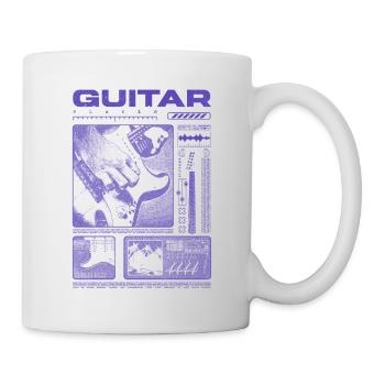 Guitariste Guitariste Rock Musicien streetwear - Mug blanc - blanc - Droite
