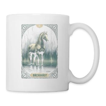 Créatures mythologiques de Bäckahäst - Mug blanc - blanc - Droite