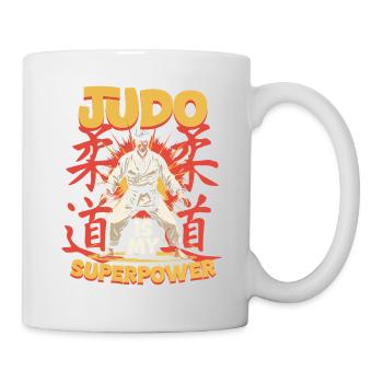 Judo Is My Superpower - Tasse - Weiß - Rechts