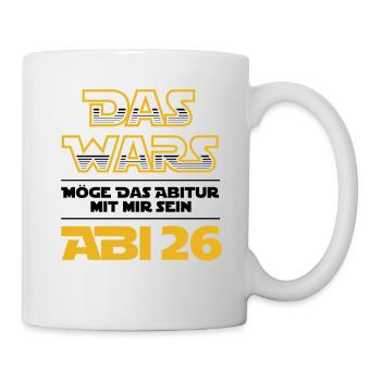 Les guerres | Abi 2026 - Abitur - Don - Mug blanc - blanc - Droite