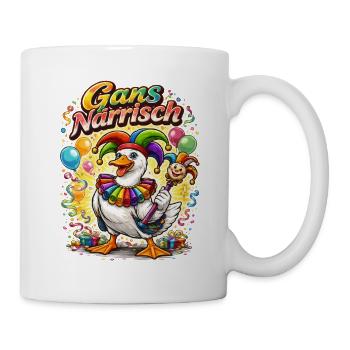 Goose Foolish – Carnival with Humor - Mug - white - Right