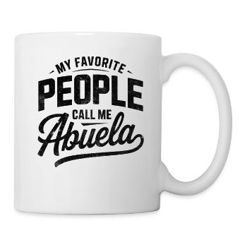 My Favorite People Call Me Abuela - Mug - white - Right
