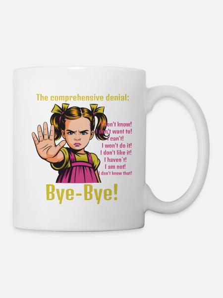 Say No – Setting Boundaries - Tasse - Weiß