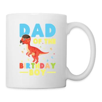  Pachycephalosaurus Dad Birthday Boy - Mug - white - Right
