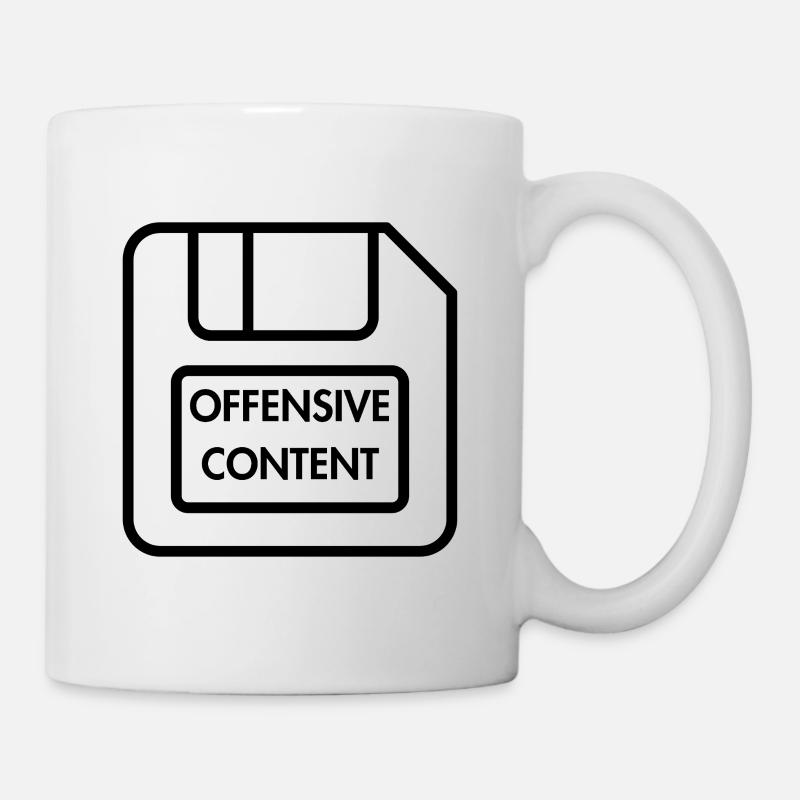 Offensive content - Mug - white