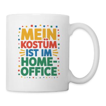 Costume is in the home office carnival carnival office - Mug - white - Right