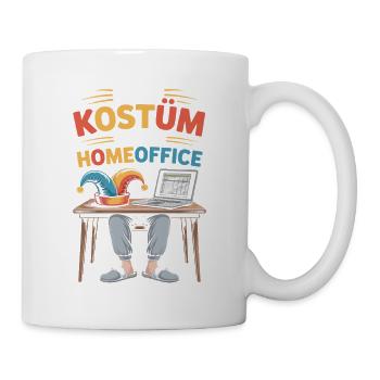 Costume is in the home office carnival carnival office - Mug - white - Right