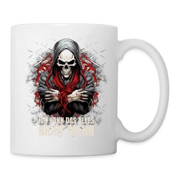 Je ne peux plus faire tout ça - Mug blanc - blanc - Droite