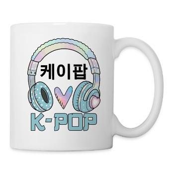 K Pop 케이팝 - Mug blanc - blanc - Droite