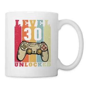 Niveau 30 complete Anniversaire 30 ans - Mug blanc - blanc - Droite