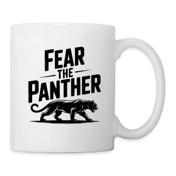 Crainte de la Panthère - Mug blanc - blanc - Droite