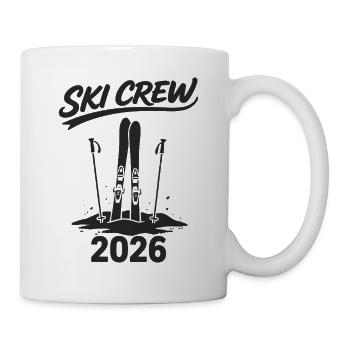 SKI CREW Winter holiday and après-ski outfit - Mug - white - Right