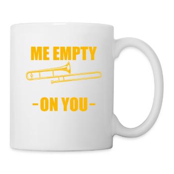 Spit Valve Trombone Trombone Player Trombonist - Mug - white - Right
