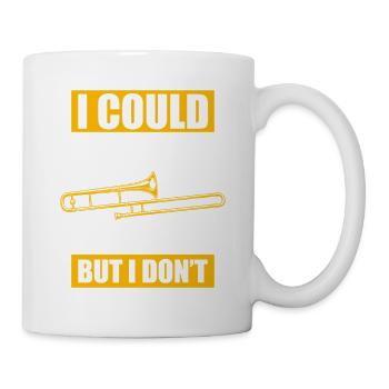 Tromboniste très calme, tromboniste - Mug blanc - blanc - Droite