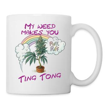 Ting Tong - Tasse - Weiß - Rechts