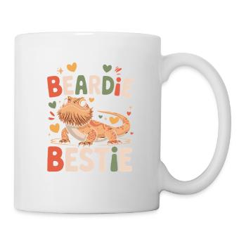 Mon dragon barbu est mon meilleur ami Dragon barbu drôle - Mug blanc - blanc - Droite