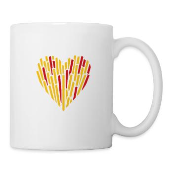 I See Life In Fries - Mug - white - Right