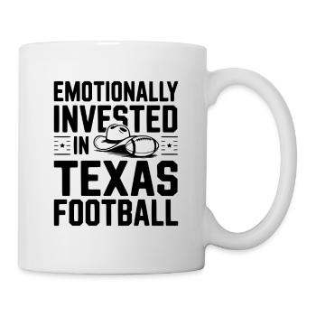 Emotionally Invested in Texas Football - Mug - white - Right