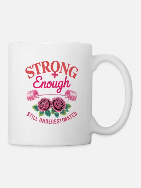 Frauentag Feminismus - Tasse - Weiß