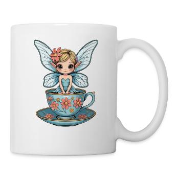 Flower Fairy in the Teacup - Mug - white - Right
