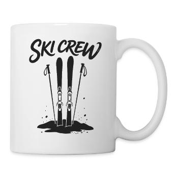 SKI CREW Winter holiday and après-ski outfit - Mug - white - Right
