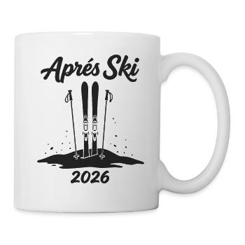 APRES SKI 2026 Winter Holiday Piste Party - Mug - white - Right