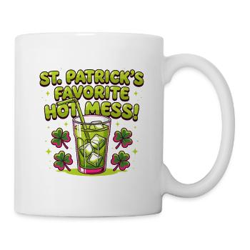 Le désordre préféré de St Patricks - Mug blanc - blanc - Droite