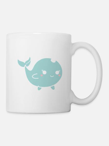 Narwal - Tasse - Weiß