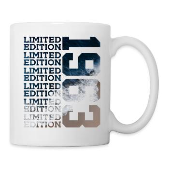 LIMITED EDITION 1963 63 JAHRE 63. GEBURTSTAG - Tasse - Weiß - Rechts