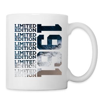 ÉDITION LIMITÉE 1961 65 ANS 65E ANNIVERSAIRE - Mug blanc - blanc - Droite