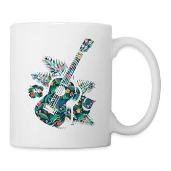 Hawaiian Ukulele Uke Tropical - Mug - white - Right