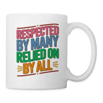 Infirmière aux urgences respectée par beaucoup Infirmière traumatologue de confiance - Mug blanc - blanc - Droite
